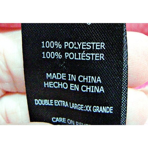 Disney Minnie Mouse Womens Fleece Pajama Pullover Top Sleepwear Pink Sz XXL - 2X - Picture 6 of 12